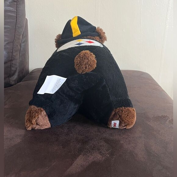 Pillow Pets Pittsburgh Steelers NFL Soft Stuffed Animal Collectible 2009 - Picture 4 of 10